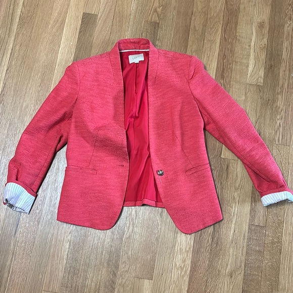 Loft Textured Blazer - Picture 1 of 9